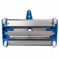  Pool cleaner with aluminum base for manual cleaning of the bottom of swimming pools, 450 mm clip 2" terminal