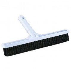 Spazzola dritta larga 330 mm per piscine, fissaggio a clip