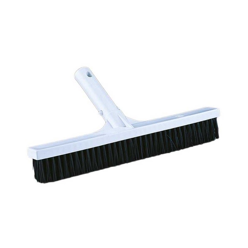  330 mm wide straight brush for swimming pools, clip fixing