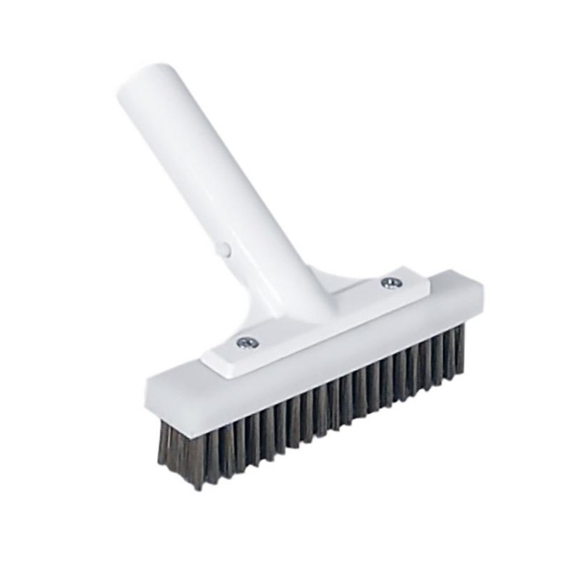 Spazzola dritta da 165 mm con supporto in alluminio e setole in acciaio inox. Spazzola dritta da 165 mm con supporto in alluminio e setole in acciaio inox.