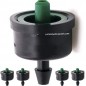 500 Stück Selbstregulierende Tropfer 2 l/h, Tropfbewässerungsventile für Mikro-Bewässerungssystem, Tropfer für Gartenbewässerung 500 Stück Selbstregulierende Tropfer 2 l/h, Tropfbewässerungsventile für Mikro-Bewässerungssystem, Tropfer für Gartenbewässerung