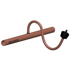 Tuyau flexible d'arrosage 4x6 mm. Conducteur PVC souples marron, 50m, recommandé pour l'arrosage goutte à goutte, Suinga