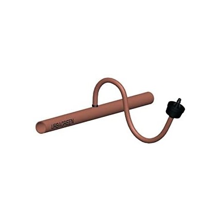 Flexibler Bewässerungs-Mikroschlauch 4x6 mm braun, 100 Meter