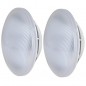 2 x Projecteur Piscine LED Remplie de Résine, 9W, 900 Lumens, Ø17.7 cm