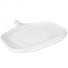 Pool surface leaf collector with wing nut fixing