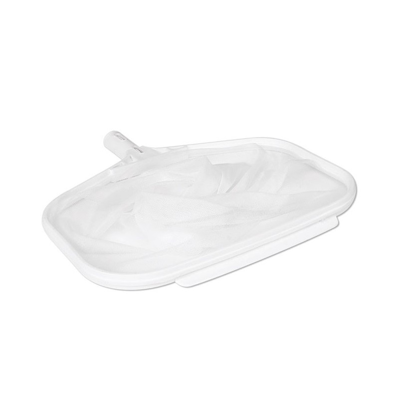 Pool bottom leaf collector with wing nut fixing system