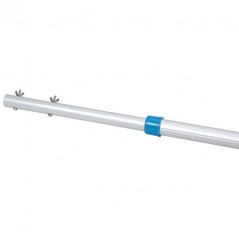 Manche télescopique en aluminium Classic 2 - 4 m [Connexion par clip], pour le nettoyage de la piscine