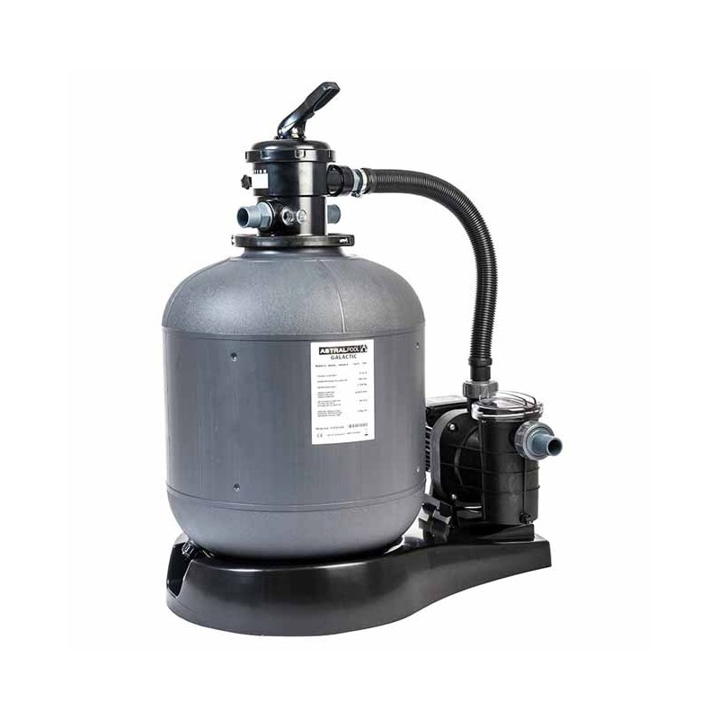 Filtrationsblock für eingelassene und oberirdische Becken [Ø 500 mm - 8 m³/h]