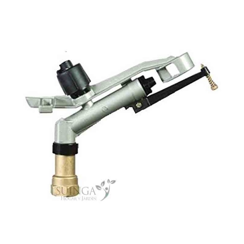 Agrar-Sprinkler 1 1/4'' K1 Metall. 360º kreisförmiger Bewässerungswinkel. Reichweite 15 bis 23 m. Impuls-Sprinkler, Bewässerungs Agrar-Sprinkler 1 1/4'' K1 Metall. 360º kreisförmiger Bewässerungswinkel. Reichweite 15 bis 23 m. Impuls-Sprinkler, Bewässerungs