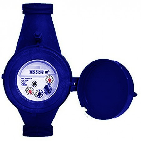 Mehrstrahl-Wasserzähler 40 mm | Außengewinde 1 1/2'', CEE-Zulassung, Max. Durchfluss 21 m³/h