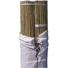 100 x Tuteur en Bambou 210 cm, 16-18 mm. Baguettes de bambou, canne de bambou écologique pour soutenir les arbres