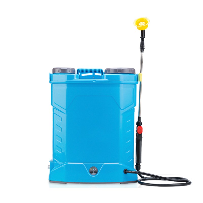 Pulvérisateur électrique à pression de sac à dos de 20 litres, rechargeable avec batterie incluse.