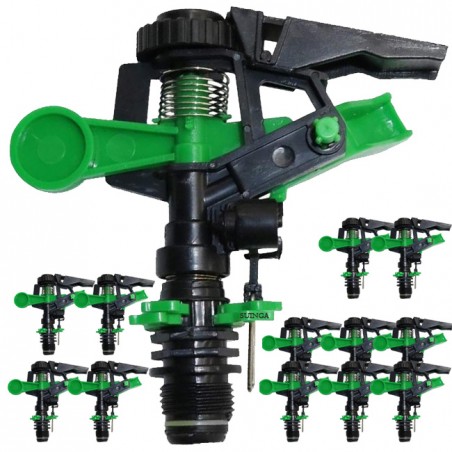 Pack 25 x 1/2" sector agricultural irrigation sprinkler, 6 to 12 meters