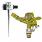 Lot de 4 Arroseurs d'Irrigation Réglables Métalliques + Support | Sectoriel | Prise 1/2''| Zinc et Laiton | Irrigation de jardin Lot de 4 Arroseurs d'Irrigation Réglables Métalliques + Support | Sectoriel | Prise 1/2''| Zinc et Laiton | Irrigation de jardin