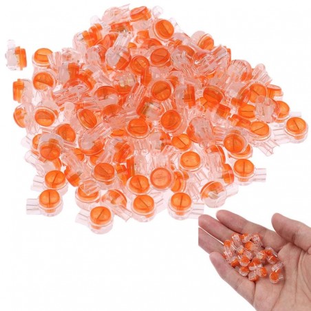 10 Stück K1 Crimp-Terminals, wasserdichter Stecker, Ethernet-Kabel, Telefonkabel K1 K2