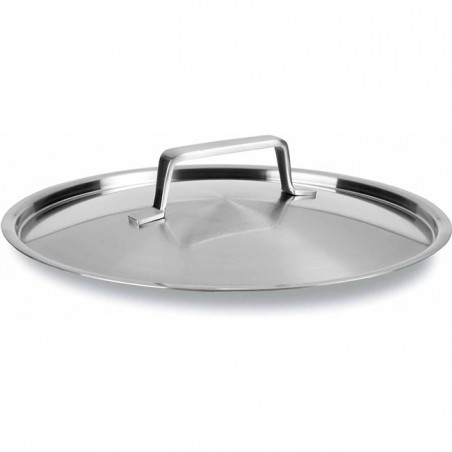 Coperchio per pentole e padelle LACOR in acciaio inox, 26 cm.