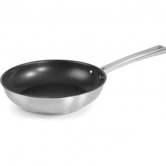 Lacor Foodie Stainless Steel Frying Pan