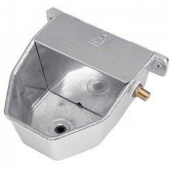 Aluminum dog waterer 18x22x13 cm high pressure