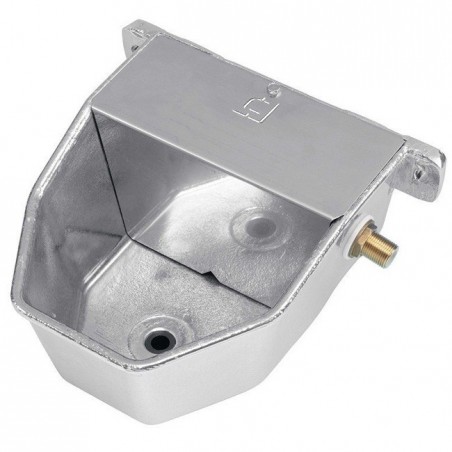 Aluminum drinker for dogs 18x22x10 cm high pressure