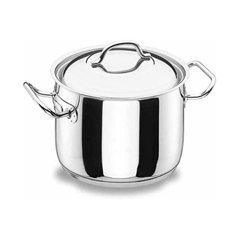 LACOR Topf mit Profi-Edelstahldeckel, Fassungsvermögen 2,5 L, Ø 16 cm