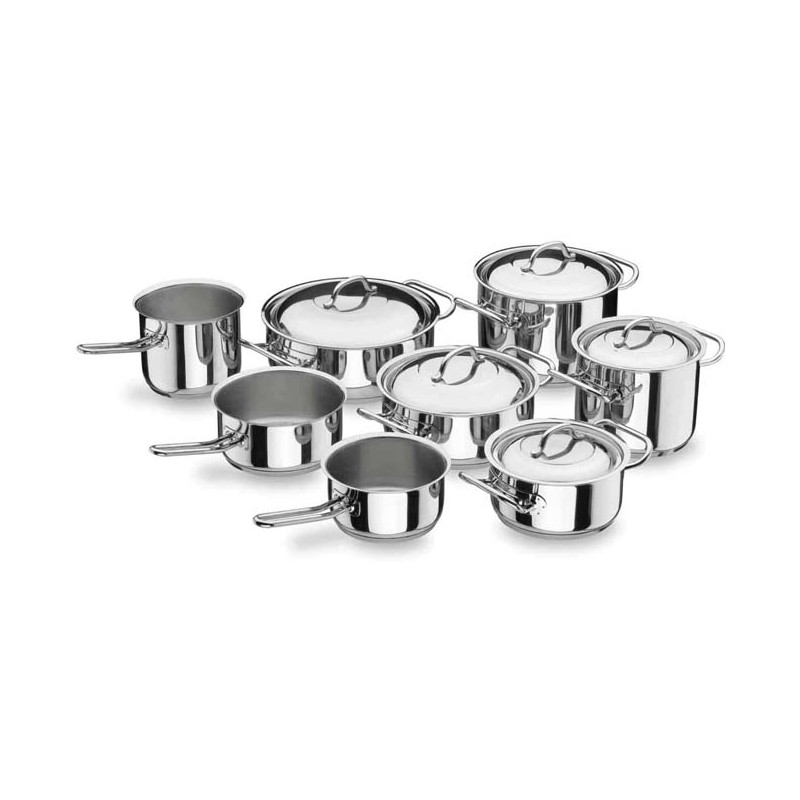 Bateria de cocina 8 Piezas Profesional Inoxidable