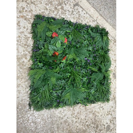 Tropischer vertikaler Garten 100 x 100 cm