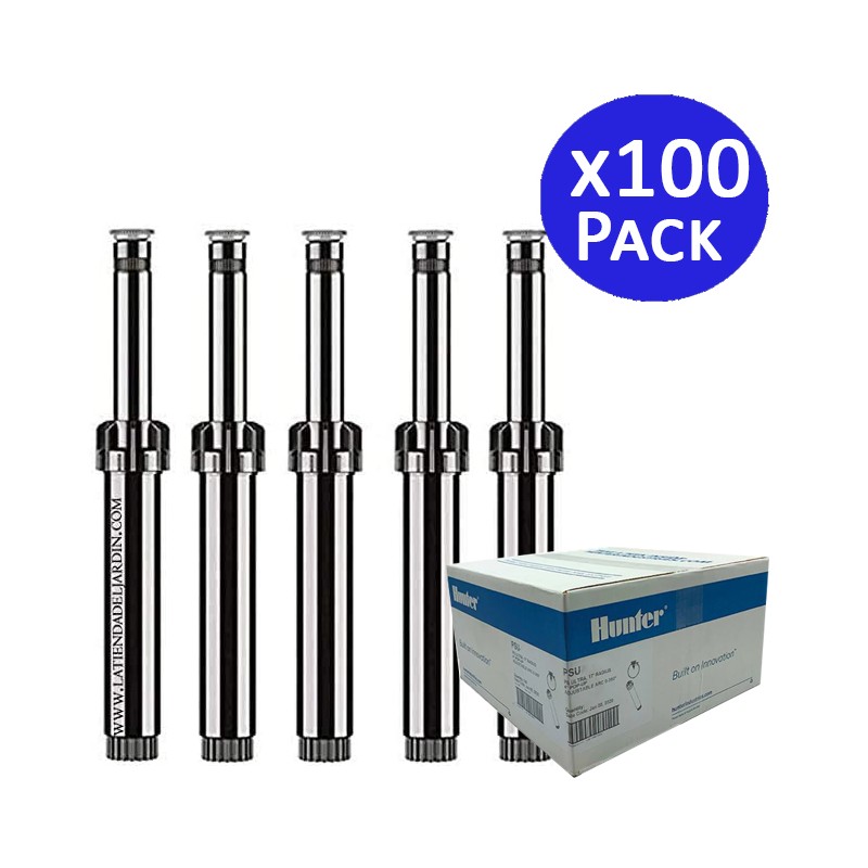Set di 100 Diffusore d'irrigazione Hunter PSU-04-10A. Portata 3 metri, 10 cm, regolabile
