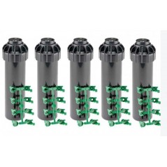 5 Stück Versenkregner Hunter SRM-04 1/2''', Reichweite 4 bis 9,4 m