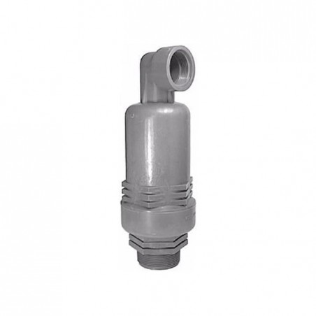  2" PVC bifunctional suction cup. Maximum working pressure 16 bar.