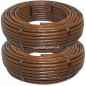 Tuyau goutte à goutte 16mm marron 200 metres, sans goutteurs