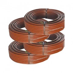 Drip tubing, 16 mm x 400 m, brown. Does not include drippers.