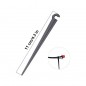 Spike holds 16mm black drip tube. 50 stakes. Spike holds 16mm black drip tube. 50 stakes.