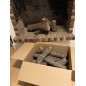 10 Kg Oak. Logs Ideal for Fireplaces, Boilers, Stoves and Durable Fires in General. Dry Firewood and Controlled Pruning 10 Kg Oak. Logs Ideal for Fireplaces, Boilers, Stoves and Durable Fires in General. Dry Firewood and Controlled Pruning