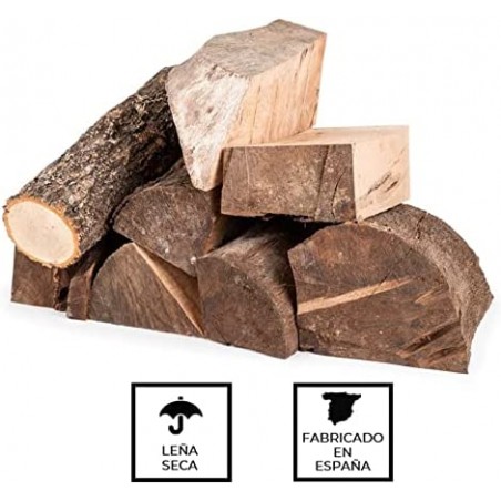  20 Kg Oak.  Logs Ideal for Fireplaces, Boilers, Stoves and Durable Fires in General.  Dry Firewood and Controlled Pruning