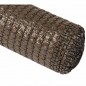 Rete Ombreggiante 3x50 m | Telo Ombra 85% marrone | Frangivista Recinzione Giardino | Tessuto Ombra Privacy Antistrappo Antivent