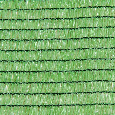 Hellgrünes Schattierungsnetz