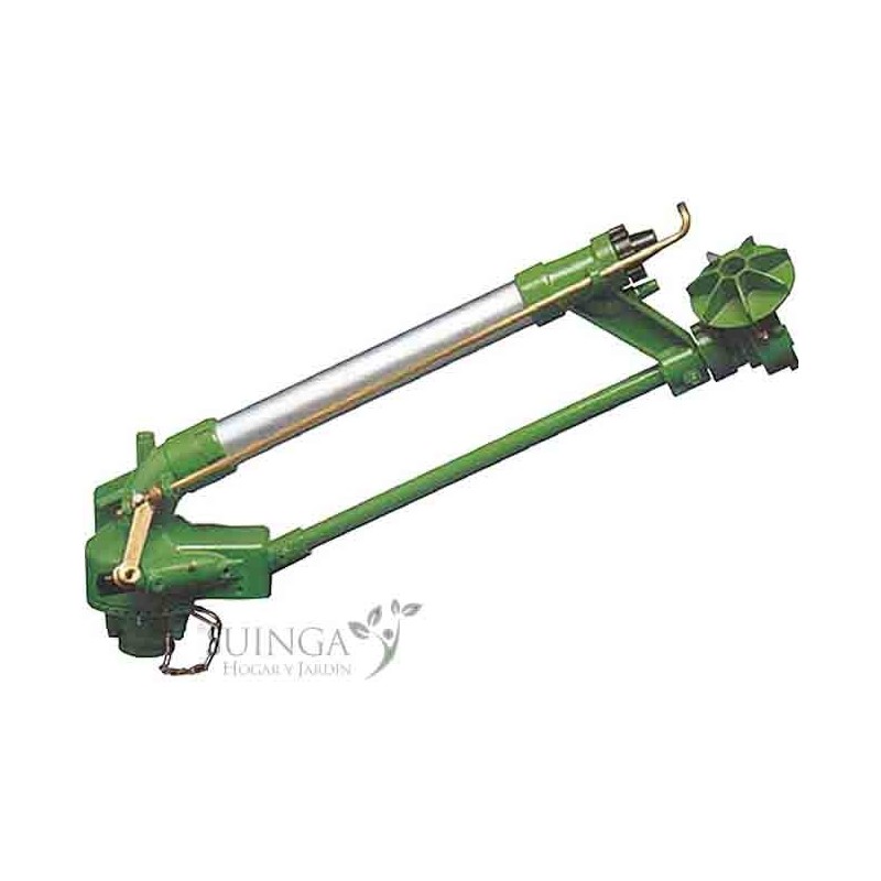 Arroseur Agricole Mercury métal bride. Angle d'irrigation réglable. Portée 24 à 46m. Arroseur à Impulsion, Canon d'irrigation Arroseur Agricole Mercury métal bride. Angle d'irrigation réglable. Portée 24 à 46m. Arroseur à Impulsion, Canon d'irrigation