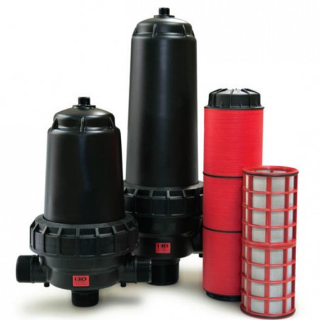 3'' Zoll-Ringfilter mit hoher Durchflussrate 50 m3/h – langes Modell