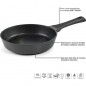 Frying pan LACOR Non-stick Titanium Pro, Aluminum, Ø 25 x 5.5 cm Frying pan LACOR Non-stick Titanium Pro, Aluminum, Ø 25 x 5.5 cm