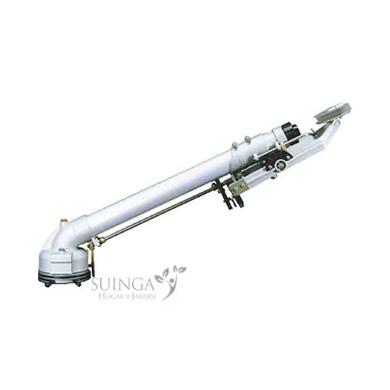 Irrigatore agricolo 3'' con flangia Reflex in metallo. Angolo di irrigazione regolabile. Portata da 32 a 65 m. Irrigatore a impu Irrigatore agricolo 3'' con flangia Reflex in metallo. Angolo di irrigazione regolabile. Portata da 32 a 65 m. Irrigatore a impu