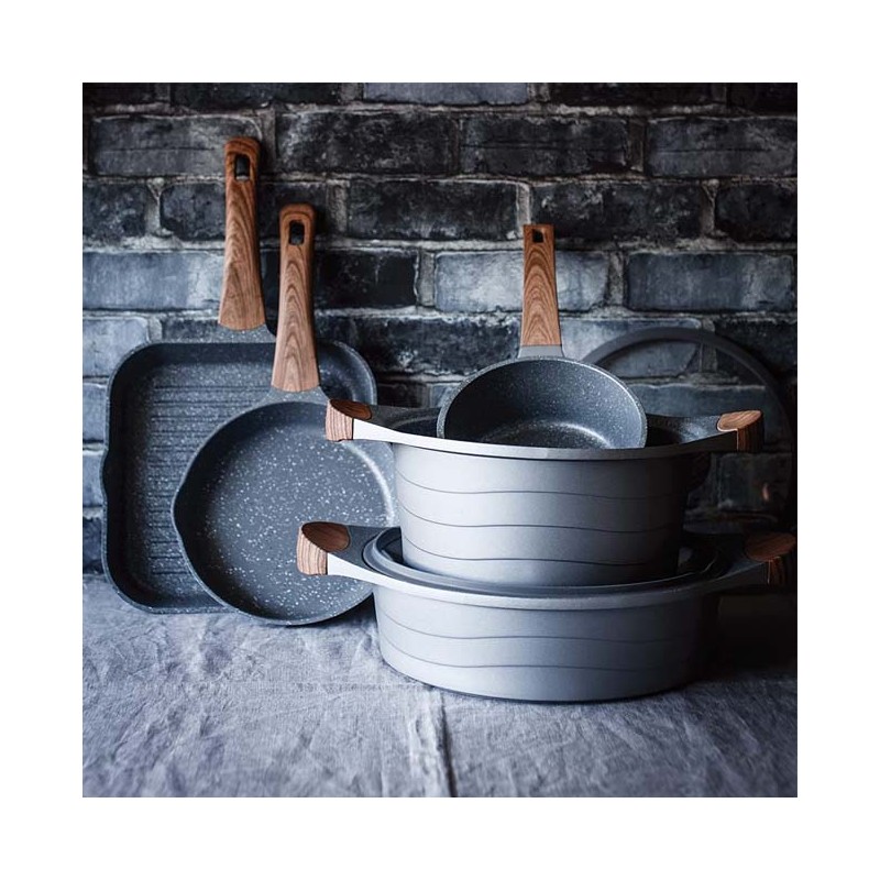 14422-GARINOX Olla con tapa 22 CM 5L