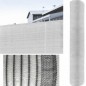 Rede de sombreamento 2x100 m | Tela de privacidade para seu terraço ou jardim | Rede de sombreamento branca 70 g/m² | 70% de som Rede de sombreamento 2x100 m | Tela de privacidade para seu terraço ou jardim | Rede de sombreamento branca 70 g/m² | 70% de som