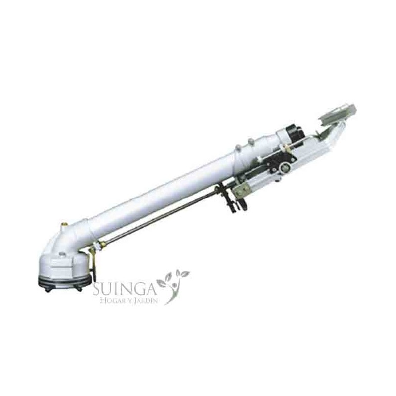 Agrar-Sprinkler Explorer Metall mit Flansch. Einstellbarer Bewässerungswinkel. Reichweite 48 bis 78 m. Impuls-Sprinkler, Bewässe Agrar-Sprinkler Explorer Metall mit Flansch. Einstellbarer Bewässerungswinkel. Reichweite 48 bis 78 m. Impuls-Sprinkler, Bewässe