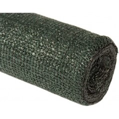 Rede de sombreamento 1x50 m | Tela de privacidade para seu terraço ou jardim | Rede de sombreamento verde 80 g/m2 | 75% de sombr