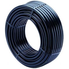 Tuberia de Riego por Goteo 16 mm | 25 Metros Sin Gotero Incorporado | Tubo goteo 16mm agricola negro