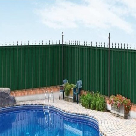 Shade netting, 1 x 10 meters, dark green, 90% shade for gardens, terraces and plot delimitation