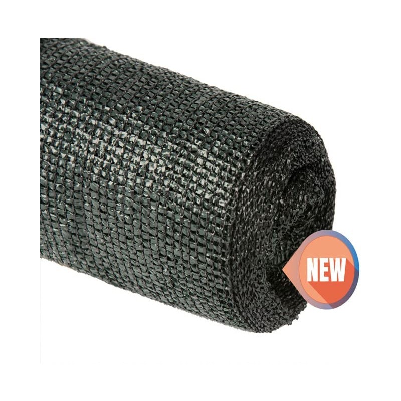 Maille d'ombrage 1,5 x 50 mètres, vert foncé, dissimulation à 90% pour ...