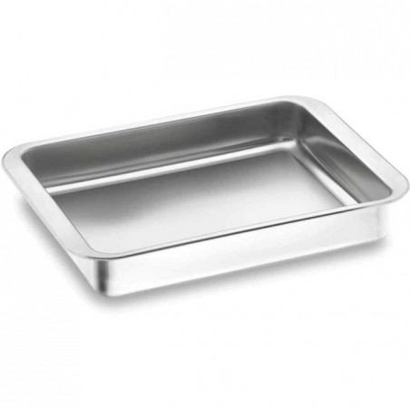 LACOR Bandeja metálica Rustidera para horno Inoxidable