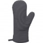 LACOR Mitten Kitchen Cotton and Silicone Glove - Black - 33 cm LACOR Mitten Kitchen Cotton and Silicone Glove - Black - 33 cm