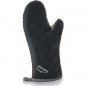 Guante de Cocina Lacor | Retardante a Llamas | Tela | Negro | 36 cm | Guante térmico profesional | Lacor